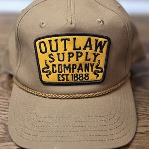 MAD Engine Tan Snapback with Yellow Patch